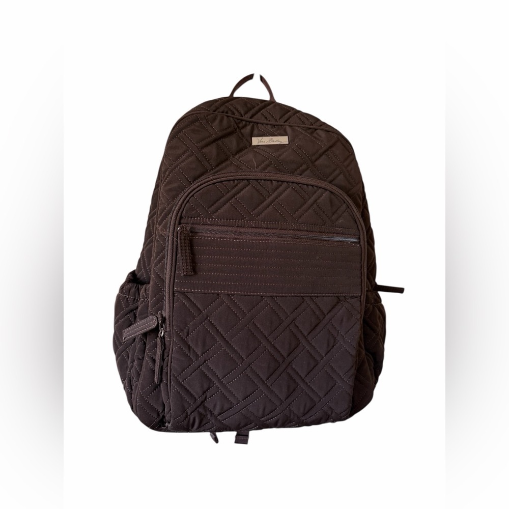 Vera bradley espresso brown campus backpack - Picture 8 of 13